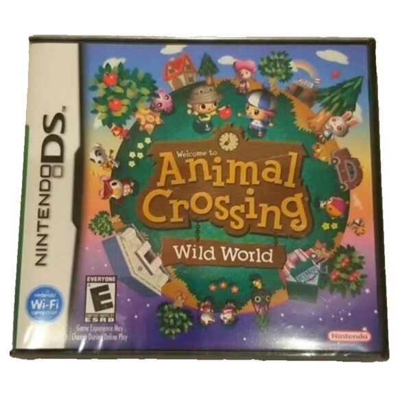 new sealed Nintendo DS ANIMAL CROSSING Wild World video game cartridge 3ds DSi - Picture 1 of 3